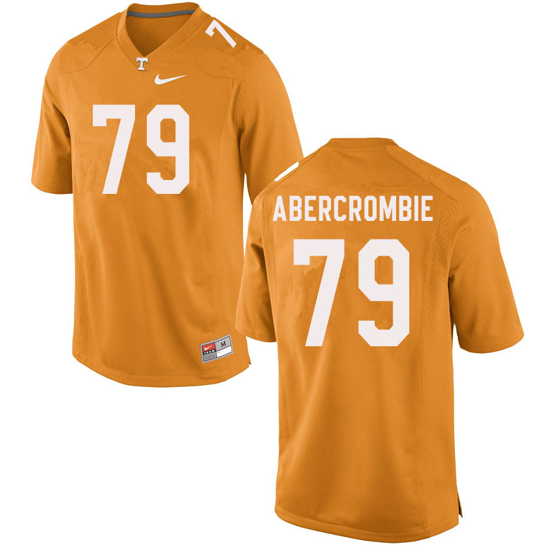 Men #79 Jarious Abercrombie Tennessee Volunteers College Football Jerseys Sale-Orange - Click Image to Close
